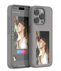Capa E-Ink para celular com tela personalizável
