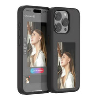 Capa E-Ink para celular com tela personalizável
