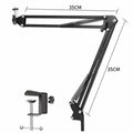 Flexible Arm Tripod For Phone Stand Table Folded Anchor Online Desktop Laptop Video Live Overhead Shot Photography
