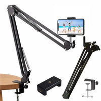 Suporte de mesa articulado para celular com braço flexível