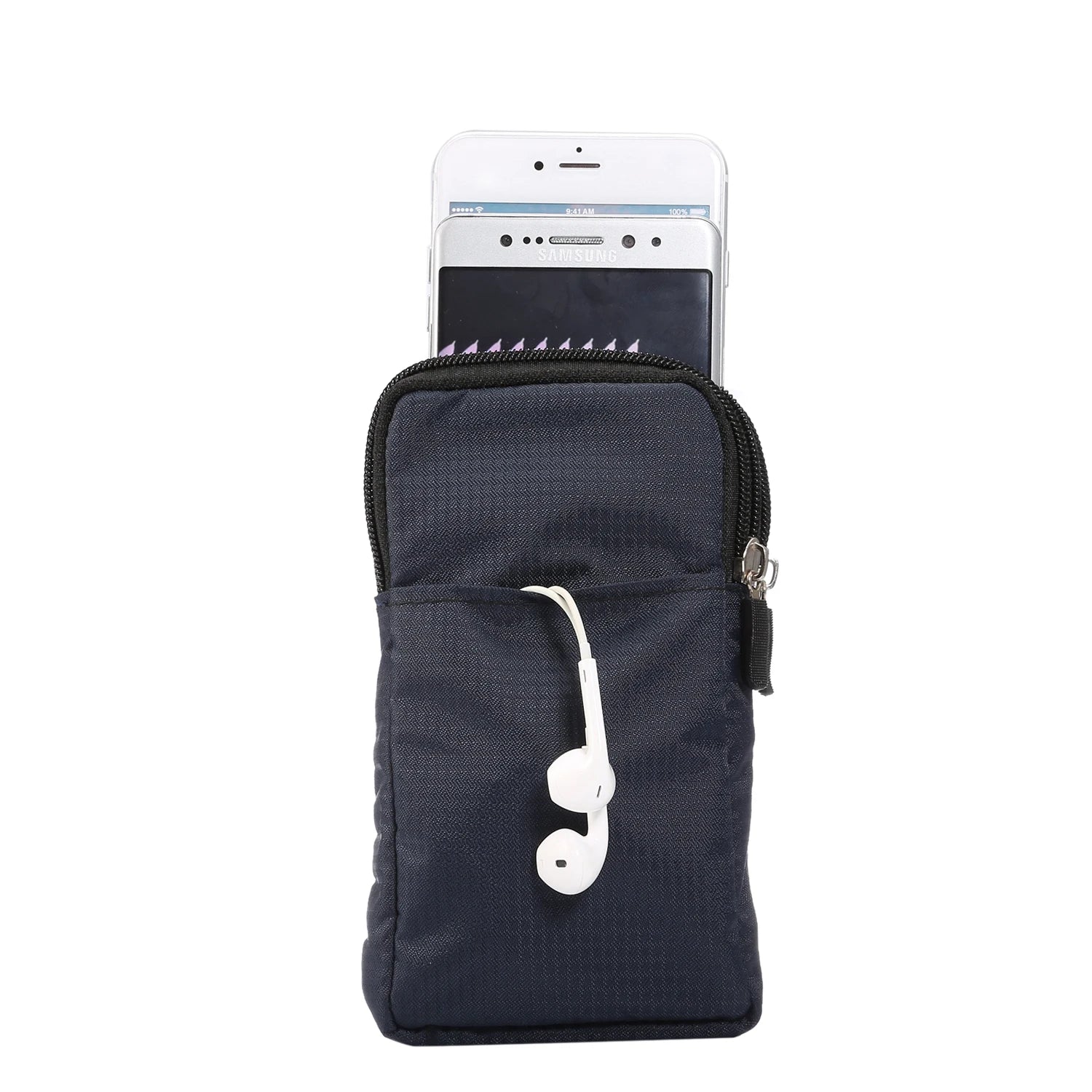 Bolsa universal para celular FULAIKATE SPORTS para iPhone 15 Pro Max, bolsa de cintura portátil para iPhone 14 Plus, coldre de ombro para celular.