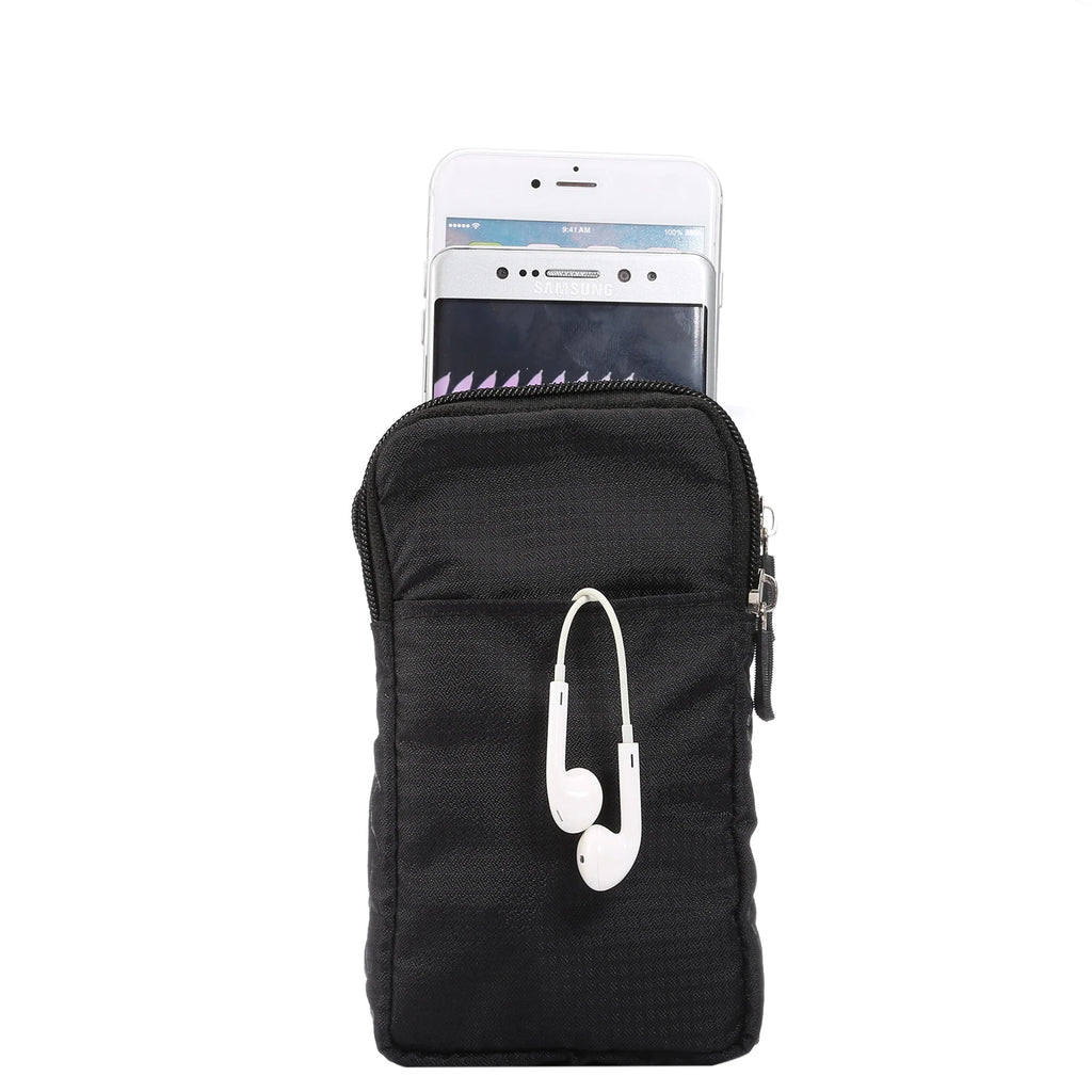 Bolsa universal para celular FULAIKATE SPORTS para iPhone 15 Pro Max, bolsa de cintura portátil para iPhone 14 Plus, coldre de ombro para celular.