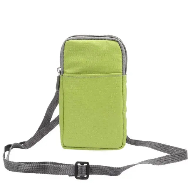Bolsa universal para celular FULAIKATE SPORTS para iPhone 15 Pro Max, bolsa de cintura portátil para iPhone 14 Plus, coldre de ombro para celular.