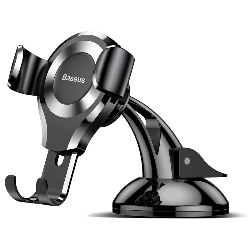 Suporte para celular Baseus Gravity para carro, compatível com iPhone 16 e Samsung, com ventosa