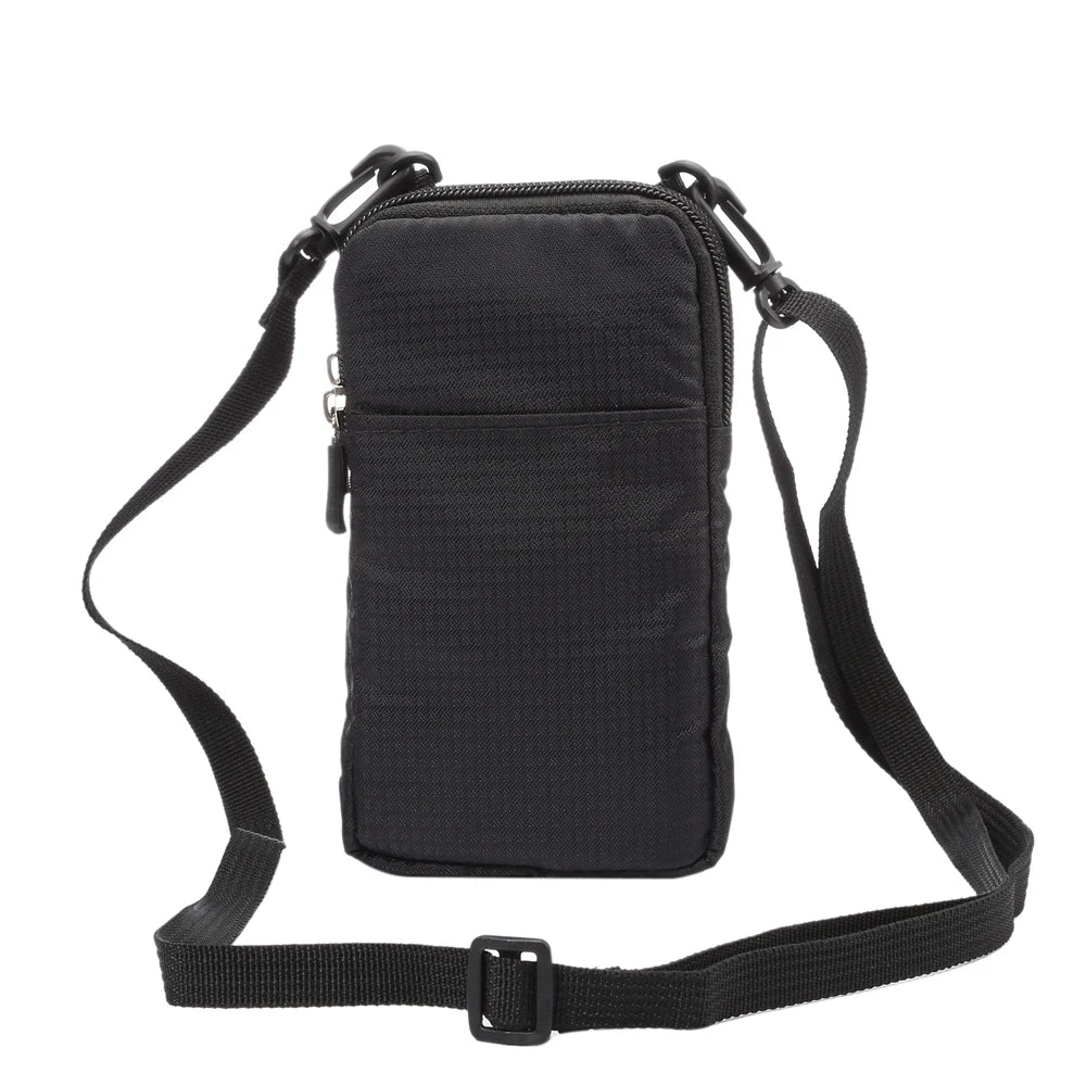 Bolsa universal para celular FULAIKATE SPORTS para iPhone 15 Pro Max, bolsa de cintura portátil para iPhone 14 Plus, coldre de ombro para celular.