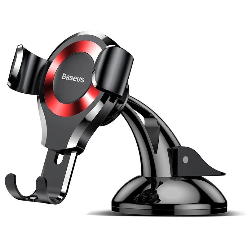 Suporte para celular Baseus Gravity para carro, compatível com iPhone 16 e Samsung, com ventosa