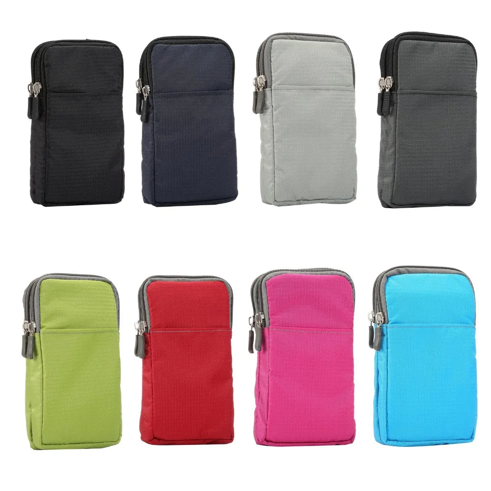 Bolsa universal para celular FULAIKATE SPORTS para iPhone 15 Pro Max, bolsa de cintura portátil para iPhone 14 Plus, coldre de ombro para celular.
