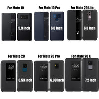 Capa carteira de couro para Huawei P30, P40 e Mate