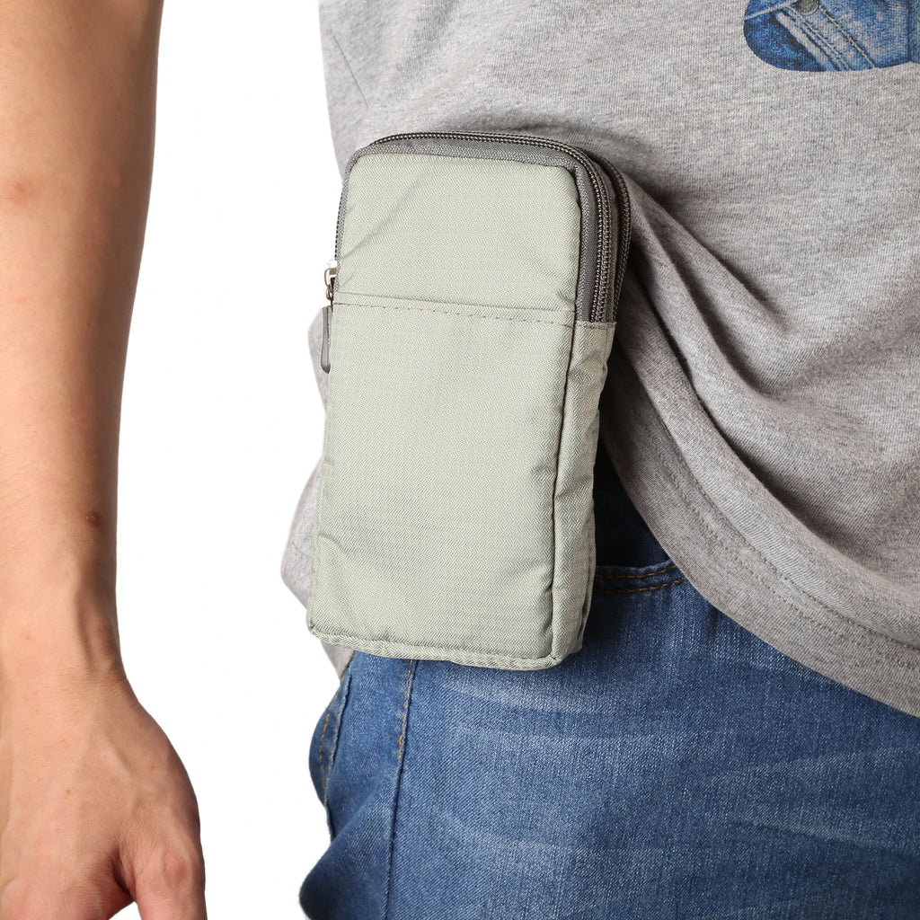 Bolsa universal para celular FULAIKATE SPORTS para iPhone 15 Pro Max, bolsa de cintura portátil para iPhone 14 Plus, coldre de ombro para celular.