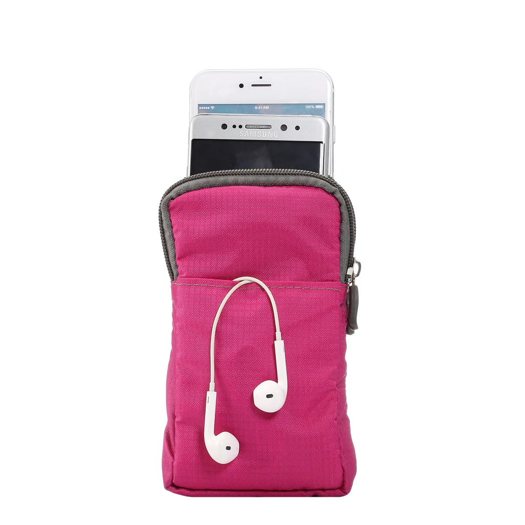 Bolsa universal para celular FULAIKATE SPORTS para iPhone 15 Pro Max, bolsa de cintura portátil para iPhone 14 Plus, coldre de ombro para celular.
