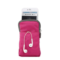 Bolsa esportiva universal para celular com alça de ombro