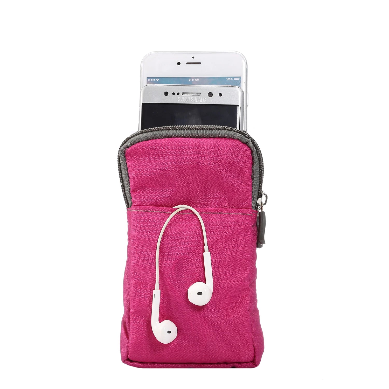 Bolsa universal para celular FULAIKATE SPORTS para iPhone 15 Pro Max, bolsa de cintura portátil para iPhone 14 Plus, coldre de ombro para celular.