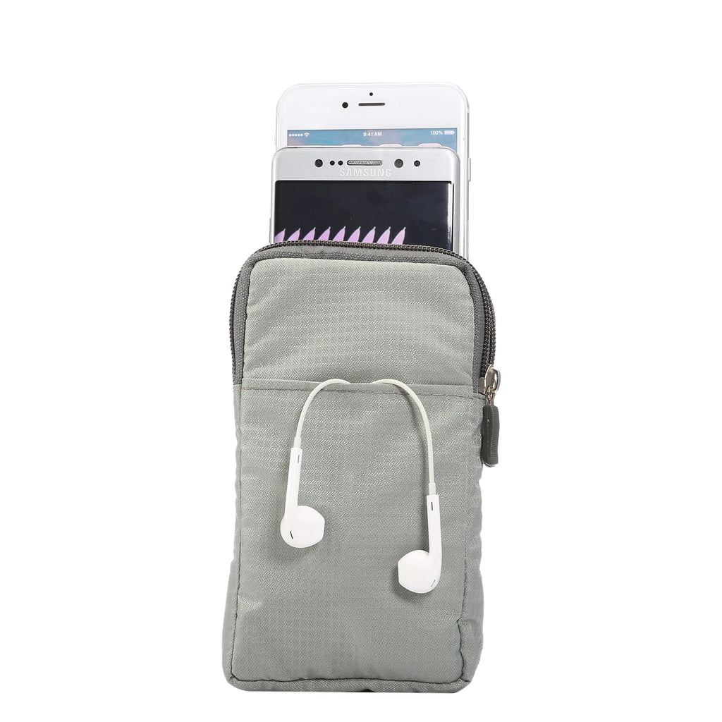 Bolsa universal para celular FULAIKATE SPORTS para iPhone 15 Pro Max, bolsa de cintura portátil para iPhone 14 Plus, coldre de ombro para celular.