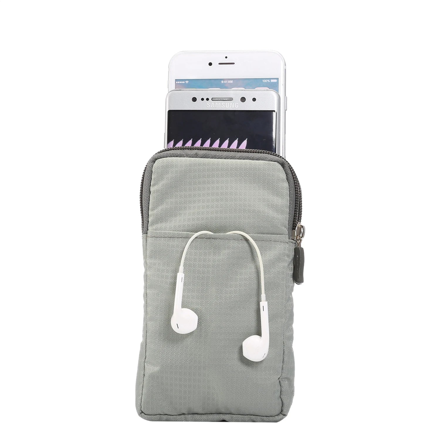 Bolsa universal para celular FULAIKATE SPORTS para iPhone 15 Pro Max, bolsa de cintura portátil para iPhone 14 Plus, coldre de ombro para celular.