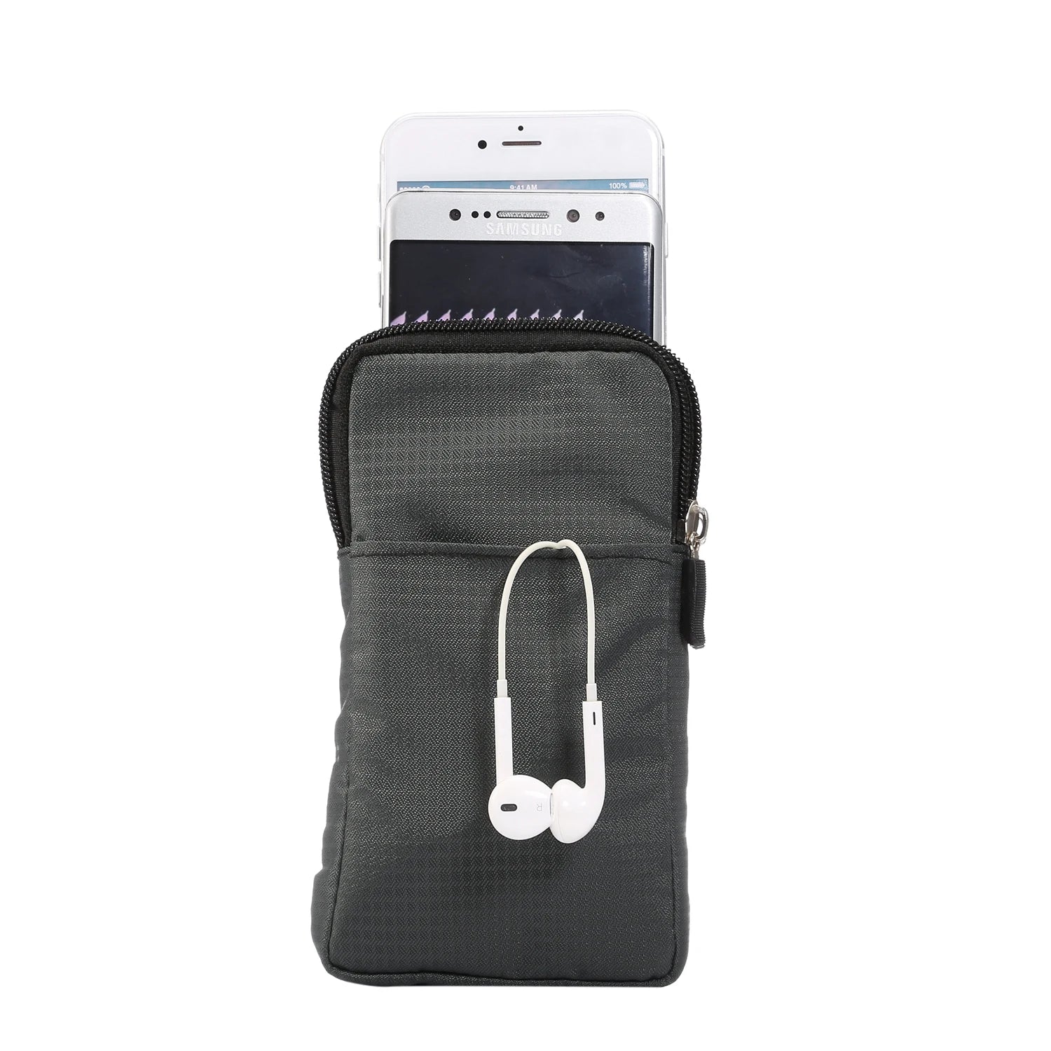 Bolsa universal para celular FULAIKATE SPORTS para iPhone 15 Pro Max, bolsa de cintura portátil para iPhone 14 Plus, coldre de ombro para celular.