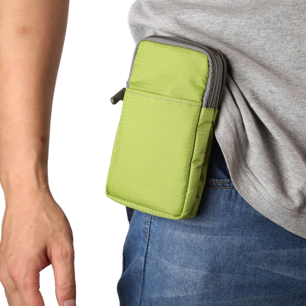 Bolsa universal para celular FULAIKATE SPORTS para iPhone 15 Pro Max, bolsa de cintura portátil para iPhone 14 Plus, coldre de ombro para celular.
