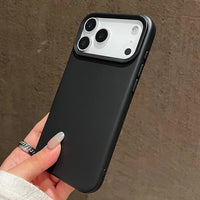 Capa de silicone candy fosca para iPhone 17 Pro Max