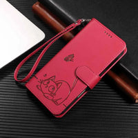 Capa carteira de couro para Honor Magic e 600
