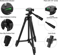 Tripé para celular de 102cm com controle Bluetooth