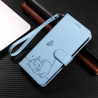 Capa carteira de couro para Honor Magic e 600