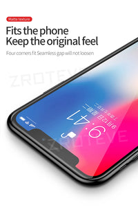 Capa fosca ultrafina para iPhone X, XR e XS Max