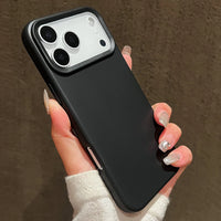 Capa de silicone candy fosca para iPhone 17 Pro Max