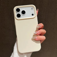 Capa de silicone candy fosca para iPhone 17 Pro Max