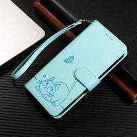 Capa carteira de couro para Honor Magic e 600