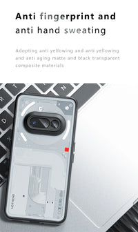 Capa transparente antichoque para Nothing Phone 3a