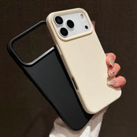 Capa de silicone candy fosca para iPhone 17 Pro Max