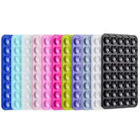Suporte adesivo de silicone dupla face para celular