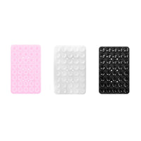 Suporte adesivo de silicone dupla face para celular