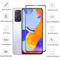 Película de vidro temperado para Xiaomi Redmi Note