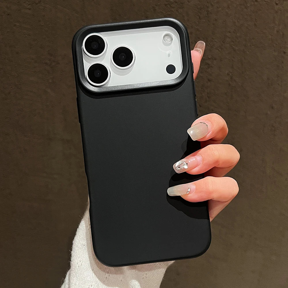 Candy Color Silicone Protective Phone Case For iPhone 17 Pro Max 17 Air 17 Pro Shockproof Matte Soft TPU Bumper Back Cases Cover