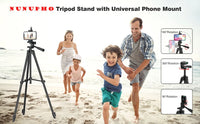 Tripé para celular de 102cm com controle Bluetooth