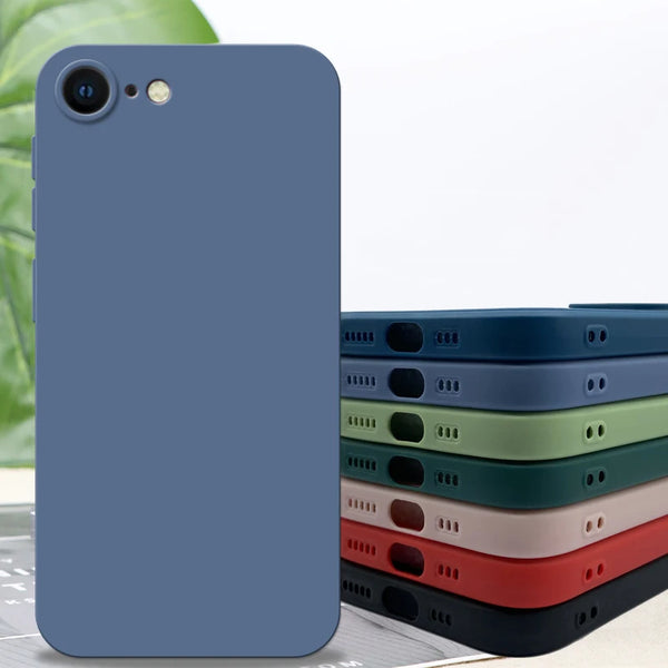 Capa de silicone líquido para iPhone 7, 8 e SE
