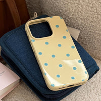 Capa fofa de poá candy rosa para iPhone