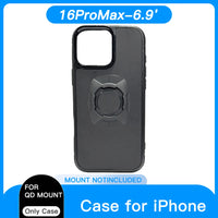 Capa iPhone com trava rápida para suporte de moto e bike