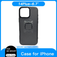 Capa iPhone com trava rápida para suporte de moto e bike