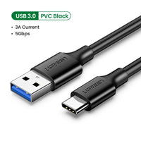 Cabo UGREEN USB-C USB 3.0 para carga e dados
