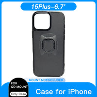 Capa iPhone com trava rápida para suporte de moto e bike