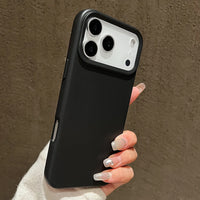 Capa de silicone candy fosca para iPhone 17 Pro Max