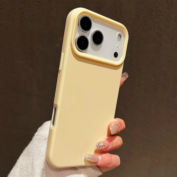 Capa de silicone candy fosca para iPhone 17 Pro Max
