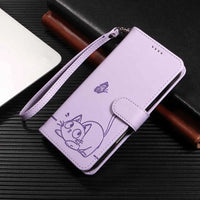 Capa carteira de couro para Honor Magic e 600