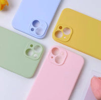 Capa de silicone líquido para iPhone