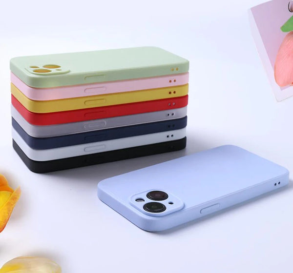 Capa de silicone líquido para iPhone