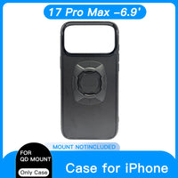 Capa iPhone com trava rápida para suporte de moto e bike