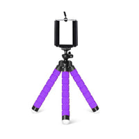 Mini tripé flexível octopus para celular e câmera