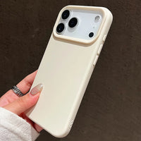 Capa de silicone candy fosca para iPhone 17 Pro Max