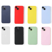 Capa de silicone líquido para iPhone